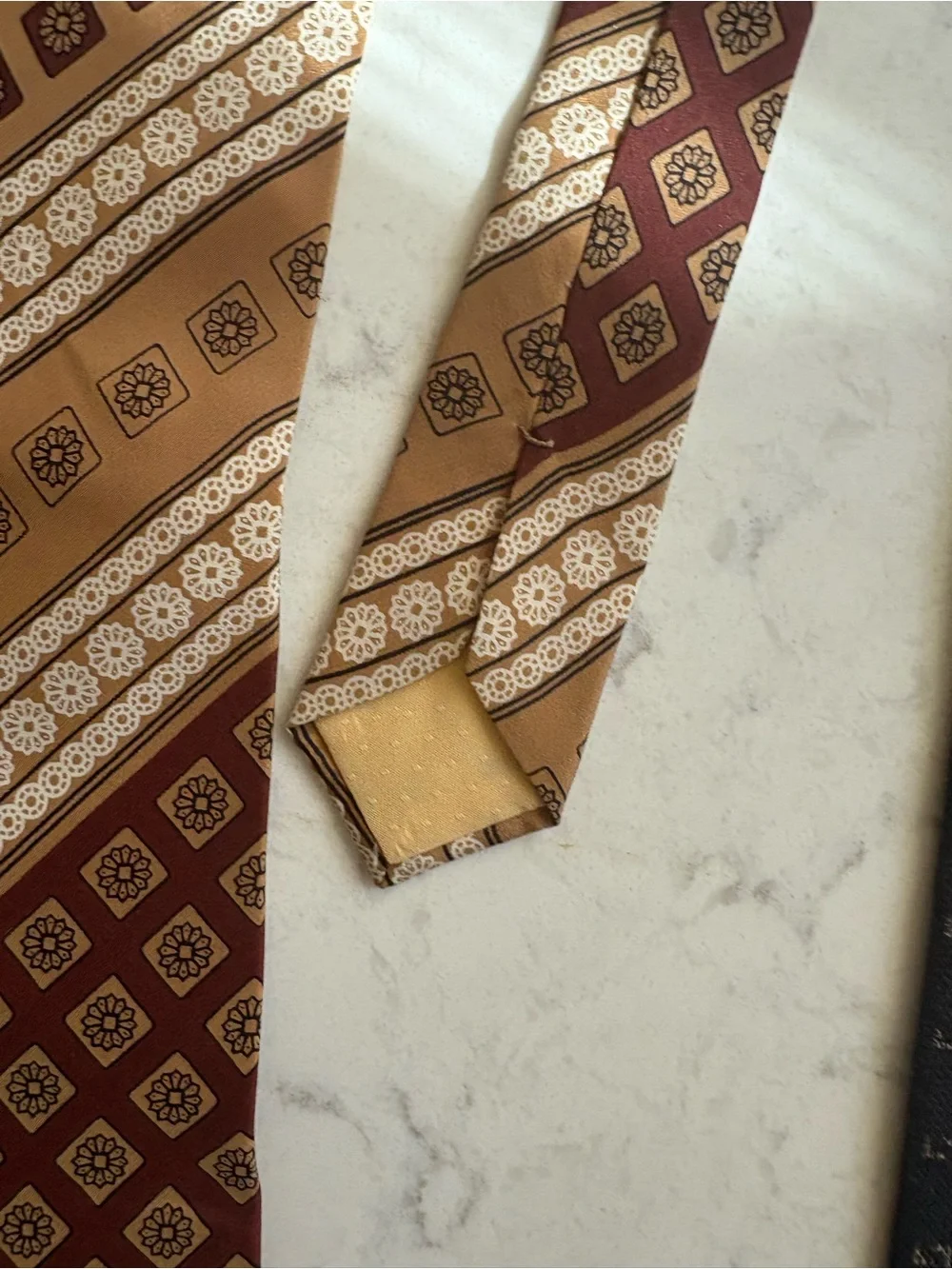 Yves Saint Laurent silk tie